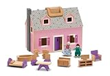 Melissa and Doug 3701 Fold & Go Mini Dollhouse