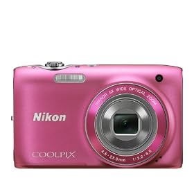 Nikon COOLPIX S3100 14 MP Digital Camera with 5x NIKKOR Wide-Angle Optical Zoom Lens and... by Nikon