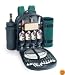 Picnic Time 533-59-126 Black Yukon Picnic Backpack 4-person