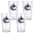 NHL Vancouver Canucks 4-Piece Pint Ale Glass Set