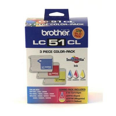 Brother LC513PKS Color Ink 3-Pack
