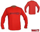  : Herren Running T-Shirt Saucony L/S Logoshirt RT