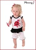 NEW BABY GIRLS LADYBUG OUTFIT PAMMYJ CLOTHES