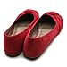 Ollio Women's Ballet shoe Low Heel Comfort Faux Suede Multi Color Flat