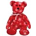 TY Beanie Baby - SNOWBELLES the Bear (Red Version) (Hallmark Gold Crown Excl)