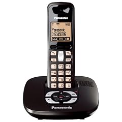 Panasonic KX-TG6421GT schnurloses DECT-Telefon mit Anrufbeantworter schwarz