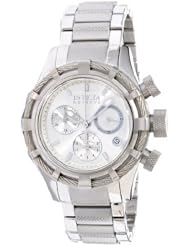 Invicta Womens 12459 Bolt Analog Display Swiss Quartz Silver Watch