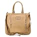 Valentino Khaki Italian Couture Large Zipper Handbag