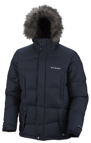 Columbia Men's Portage Glacier III Down Jacket - Black, XX-Large