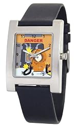 South Park Men's D1520S060 Kuban Collection Kenny Black Leather Watch