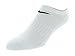 Nike Unisex No-show cotton socks. 6 Pairs, Medium, White.