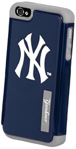Forever Collectibles New York Yankees Rugged Dual Hybrid Apple iPhone 4 & 4S Case