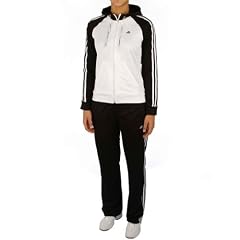 adidas YOUNG KNIT SUIT Trainingsanzug wei�-schwarz