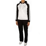 Zoom Produkt-Bild: adidas YOUNG KNIT SUIT Trainingsanzug wei&szlig;-schwarz