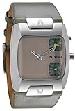 NIXON (jN\) rv THE BANKS LEATHER GRAY NA086145-00 Y [KAi]