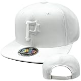 MLB American Needle ColorZ White Hat Cap Snapback Flat Bill Pittsburgh Pirates