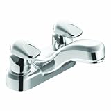 Moen 8886 M-Press Two-Handle Metering Lavatory Faucet, Chrome