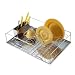 Kitchen Craft Stainless Steel Deluxe Dish Drainer- Basket & Tray 46cm x 31cm