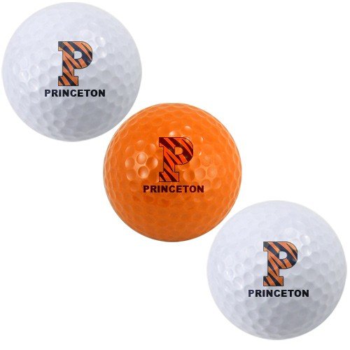 Princeton Tigers Three Pack Of Golf Balls