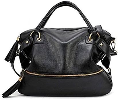 Egelbel Wonen Punk Stylish Cool Motorcycle Tassel Handbags