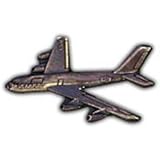 KC-135 Stratotanker Airplane Pin Pewter 1 1/2