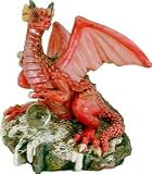 Magical Little Red Dragon Figurine