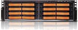 CybertronPC Magnum Series XV3087 3U Rackmount NAS Server, Dual Intel Xeon 5355 2.66GHz Quad Core Processors, 4GB DDR2 ECC Fully Buffered Memory, Sixteen 1TB SATA2 Hard Drives in a RAID 5 Array, 3Ware 955X16M 16 Port Hardware RAID Controller Card, CD-RW/DVD Combo Drive, 16 Hot-swappable SATA Hard Drive Bays, 650 Watt Triple Redundant Power supply, Dual 10/100/1000 Gigabit Network, 1 Year parts & labor warranty.