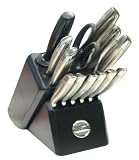 KitchenAid KA1SS14TB 14-Piece Stainless Steel Knife Set with Block