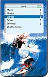 Surfer - Apple iPod video 30GB Hard Case iJacket - Shock Absorbent Hard Protective Faceplate Cover + FREE iPod video Screen Protector Shield