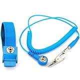 ESUMIC® 2 Pack Anti-Static Wrist Strap Grouding Wrist Strap Band (Blue)