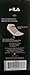 Fila Pack of 6 Pairs Skele-Toes-Socks -Men- Black 10-13 (Shoe Size 6-12.5)