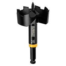DEWALT DW1638 2-1/4-Inch Bit with 7/16-Inch Shank Selfeed Bit