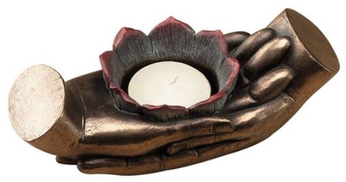 Meditation Votive / Candle Collectible Candleholder