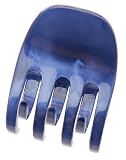 France Luxe Small Gallery Pinch Clip - Nacro Darks