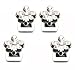 Fleur De Lis Tuxedo Studs - Formal Wear - Cufflinks