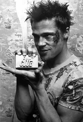 Fight Club Soap Brad Pitt Edward Norton Movie Poster