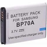 Samsung BP70A PREMIUM Replacement Camera Battery from digitalmediastore - Samsung PL20 | PL21 | PL22 | PL80 | PL81 | PL90 | PL91 | PL100 | PL101 | PL120 | PL121 | PL200 | PL201