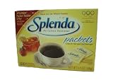 Splenda Sweetener Packets, 100-Count Packages (Pack of 12)
