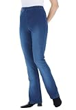 Woman Within Plus Size Stretch Bootflare Jeans