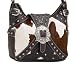 American West Zip-top Western Hobo Bag Purse 620 (Many Colors)