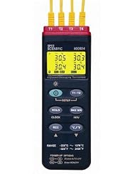 Buy 4 Channel Thermocouple Probe Thermometer By Sper Scientific by Sper Scientific