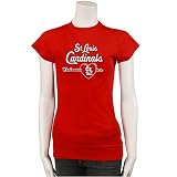 St Louis Cardinals Red Ladies What's Not To Love Here T-shirt