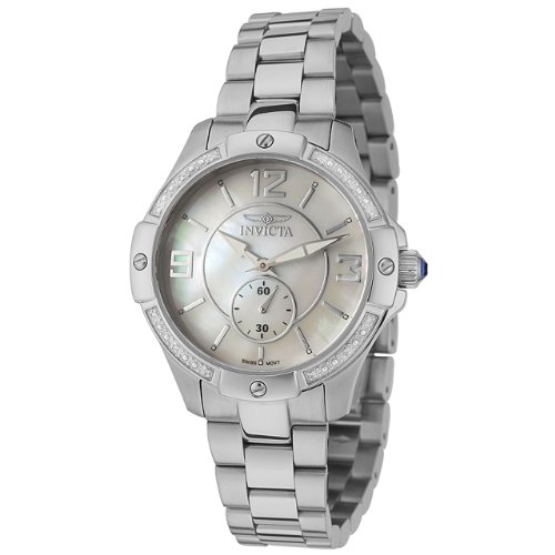 Invicta Women's 0262 II Collection Diamond Accented Stainless Steel Watch