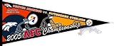 2005 AFC Championship Game Pennant - Denver Broncos vs. Pittsburgh Steelers