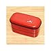 Urara Red Rabbit 2 Tier Japanese Bento Box by icn