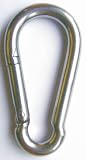 Steel Jumbo Carabiner Heavy and Duty Size: 3 1/4''