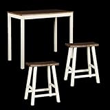 SEI Sarasota - Two-Tone 3pc Breakfast Set