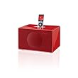 Geneva Sound Systems Model S: Hi-Fi Docking Station for iPod/iPhone with FM & Alarm, Red