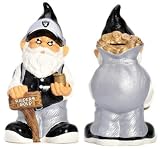 Caseys Distributing 8132998501 Oakland Raiders Garden Gnome Coin Bank