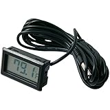 Beulerⓡ brand Digital temperature meter with remote temp sensor